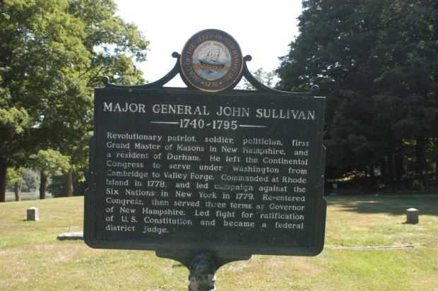 MAJOR GENERAL JOHN SULLIVAN MEMORIAL MARKER