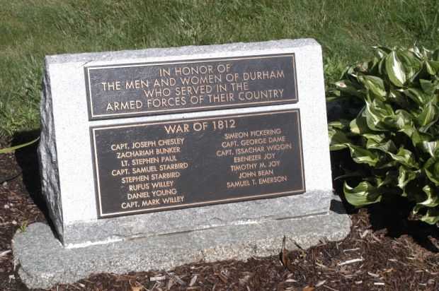 DURHAM WAR MEMORIAL STONE A