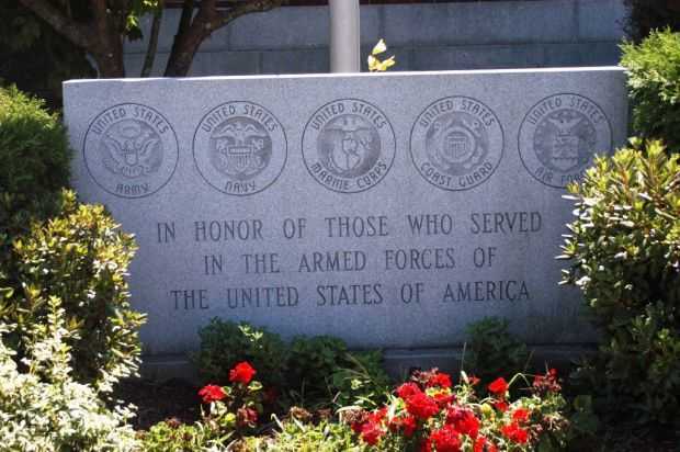 EXETER VETERANS MEMORIAL DEDICATION STONE
