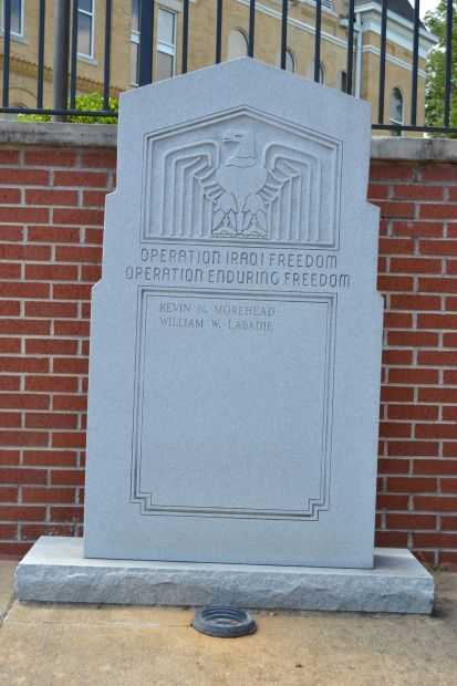 SALINE COUNTY OPERATION IRAQI FREEDOM AND OPERATION ENDURING FREEDOM MEMORIAL