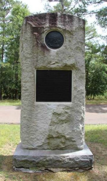 BATTERY B, 1ST OHIO LIGHT ARTILLERY WAR MEMORIAL BACK