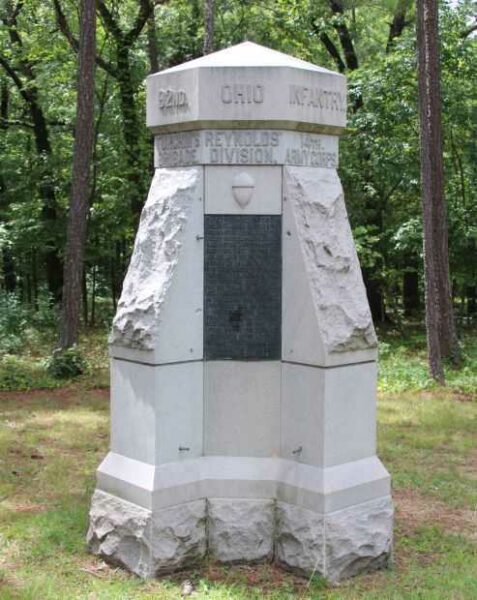 92ND. OHIO INFANTRY WAR MEMORIAL