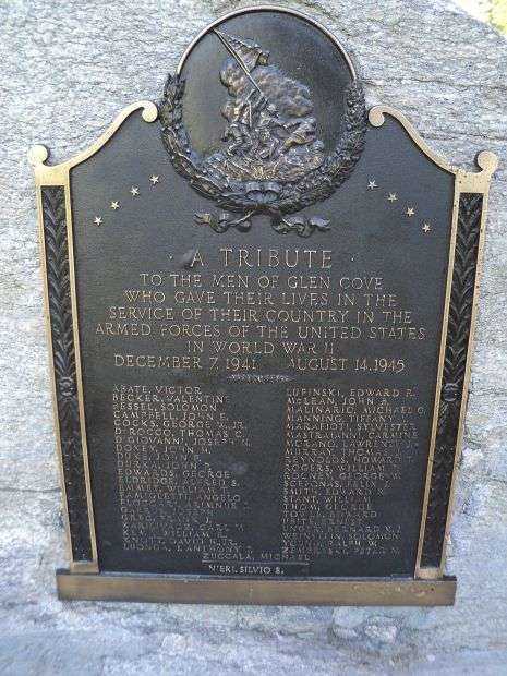 GLEN COVE WORLD WAR II MEMORIAL