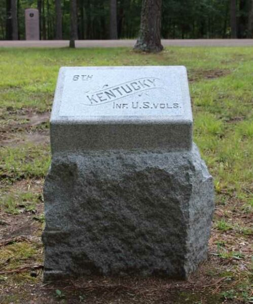 6TH KENTUCKY INF. U.S. VOLS. WAR MEMORIAL