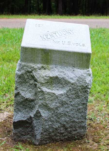 1ST KENTUCKY INF. U.S. VOLS. WAR MEMORIAL