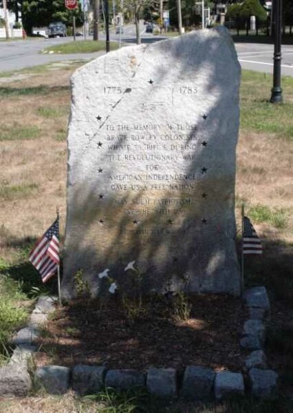 ROWLEY REVOLUTIONARY WAR MEMORIAL