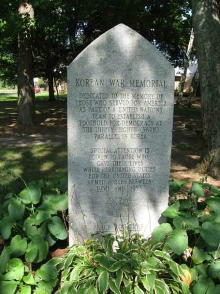 BLOOMFIELD KOREAN WAR MEMORIAL