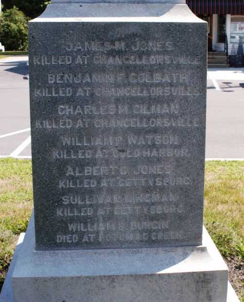 ALTON CIVIL WAR MEMORIAL STONE D