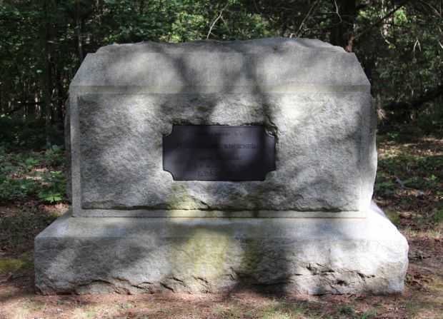 79TH ILLINOIS INFANTRY 2ND BRIGADE WAR MEMORIAL BACK