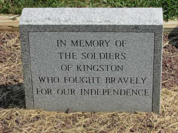 KINGSTON REVOLUTIONARY WAR SOLDIERS MEMORIAL