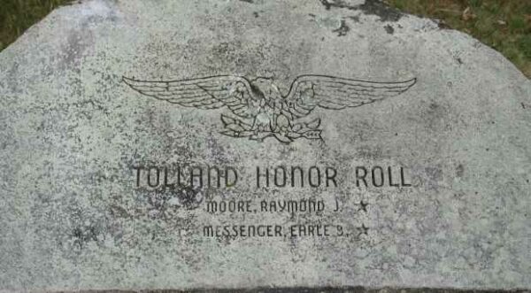 TOLLAND HONOR ROLL MEMORIAL TOP