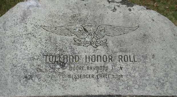 TOLLAND HONOR ROLL MEMORIAL TOP