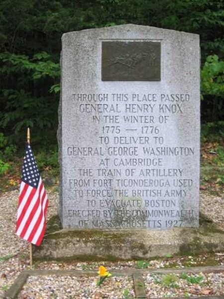 GENERAL HENRY KNOX WAR MEMORIAL OTIS