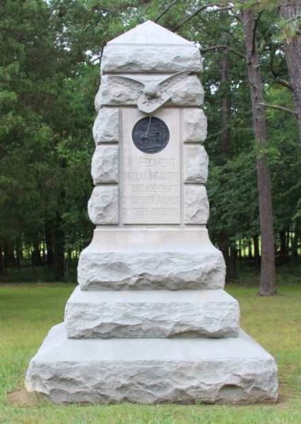 31ST REGIMENT INDIANA INFANTRY WAR MEMORIAL FRONT