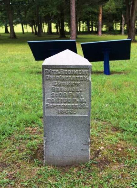 24TH. REGIMENT OHIO INFANTRY WAR MEMORIAL