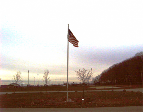 CITY OF NEENAH MEMORIAL FLAG POLE