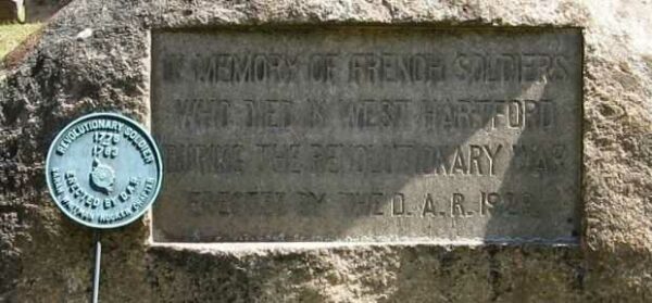 IN MEMORY OF FRENCH SOLDIERS MEMORIAL PLAQUE