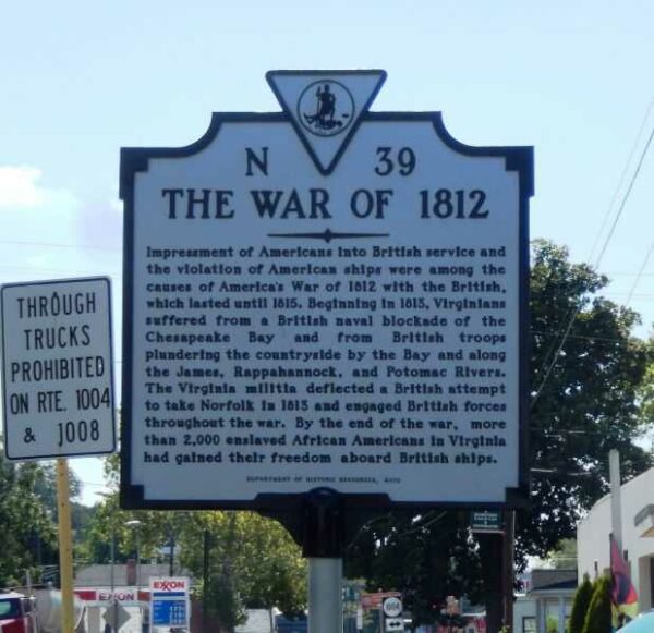THE WAR OF 1812 MEMORIAL MARKER III