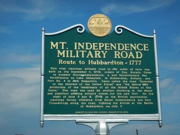 MT. INDEPENDENCE MILITARY ROAD MEMORIAL MARKER II
