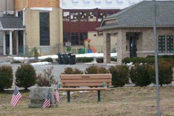 JEWISH WAR VETERANS POST 651 WAR MEMORIAL BENCH
