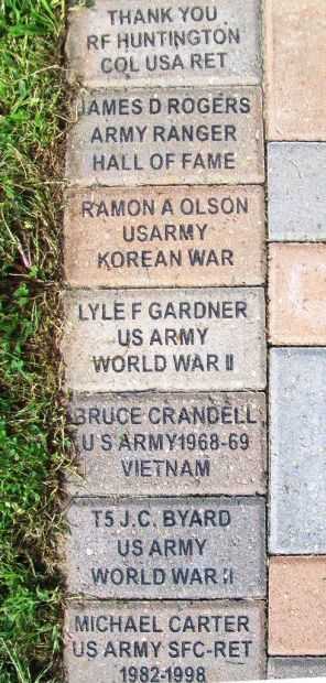 PELLSTON ALL VETERANS MEMORIAL PAVERS B