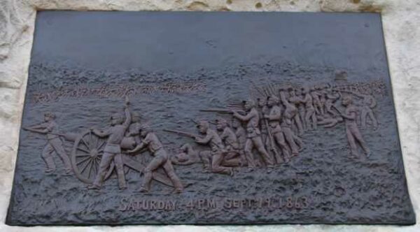 86TH INDIANA INFANTRY WAR MEMORIAL PLAQUE A