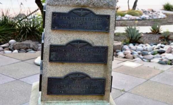 LOVE FIELD MEMORIAL PLAQUES RIGHT SIDE