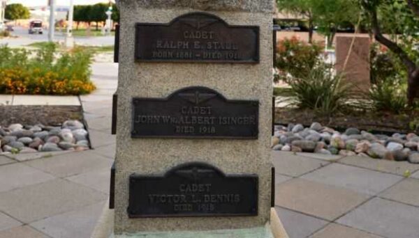 LOVE FIELD MEMORIAL PLAQUES BACK SIDE