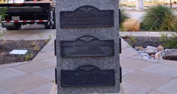 LOVE FIELD MEMORIAL PLAQUES FRONT SIDE