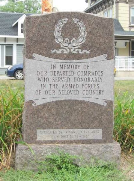 RINGWOOD VETERANS MEMORIAL