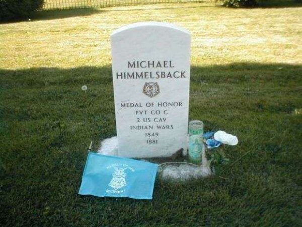 PVT. MICHAEL HIMMELSBACK MEDAL OF HONOR GRAVESTONE