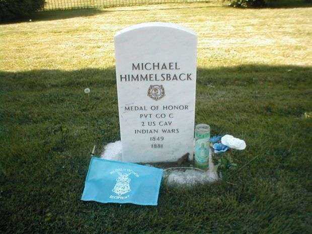 PVT. MICHAEL HIMMELSBACK MEDAL OF HONOR GRAVESTONE