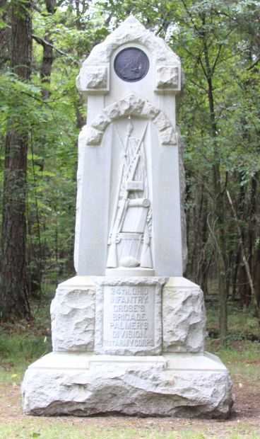 24TH. OHIO INFANTRY WAR MEMORIAL FRONT