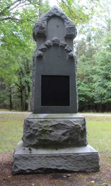 24TH. OHIO INFANTRY WAR MEMORIAL BACK