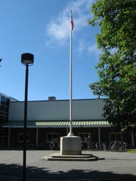 HANOVER WORLD WAR II MEMORIAL FLAGPOLE