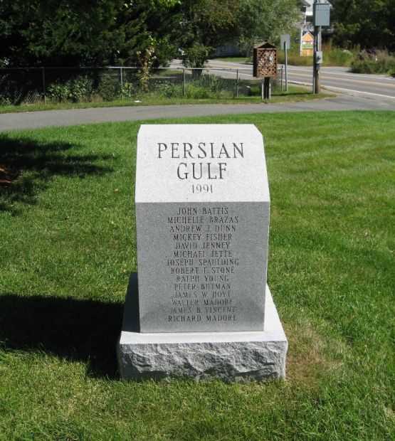 ENFIELD PERSIAN GULF, AFGHANISTAN, IRAQ WAR MEMORIAL FRONT