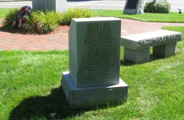 ENFIELD KOREAN WAR MEMORIAL BACK