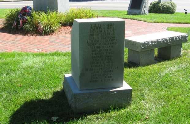 ENFIELD KOREAN WAR MEMORIAL BACK