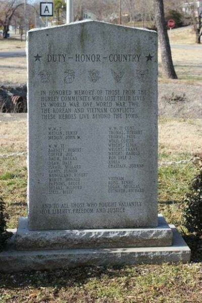 CITY OF HURLEY WAR MEMORIAL