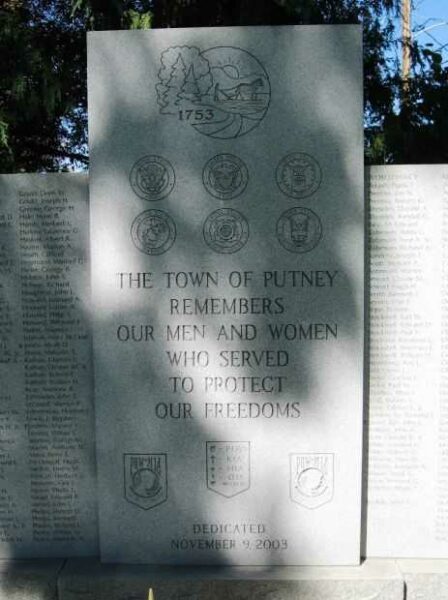 PUTNEY VETERANS MEMORIAL CENTER PANEL