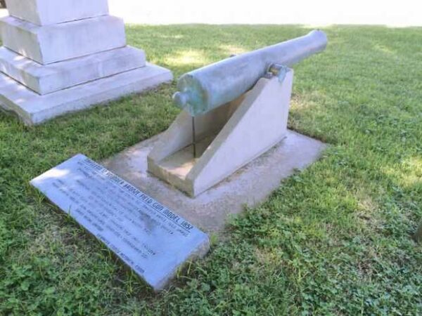 NAPOLEON 12 POUNDER BRONZE FIELD GUN MODEL 1857 MEMORIAL