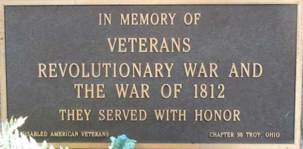 STAUNTON WAR VETERANS MEMORIAL PLAQUE