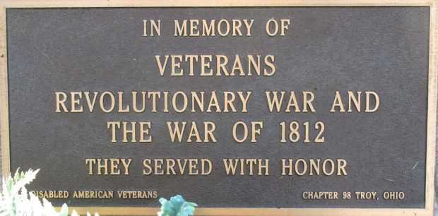 STAUNTON WAR VETERANS MEMORIAL PLAQUE