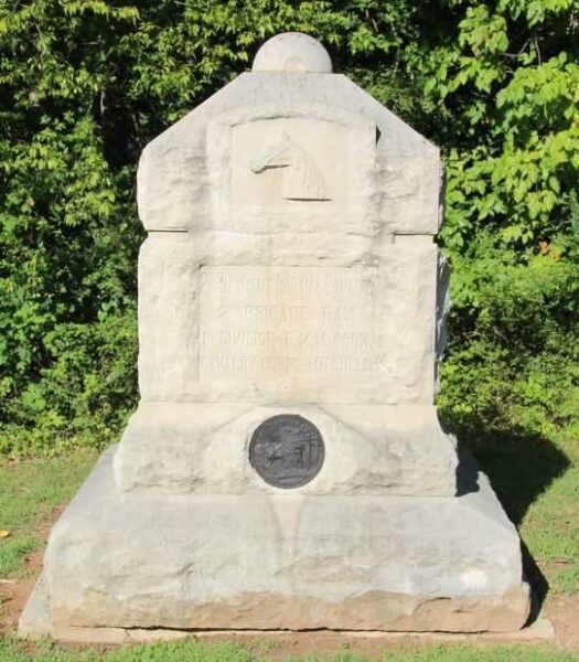 INDIANA’S SECOND REGIMENT CAVALRY MEMORIAL FRONT