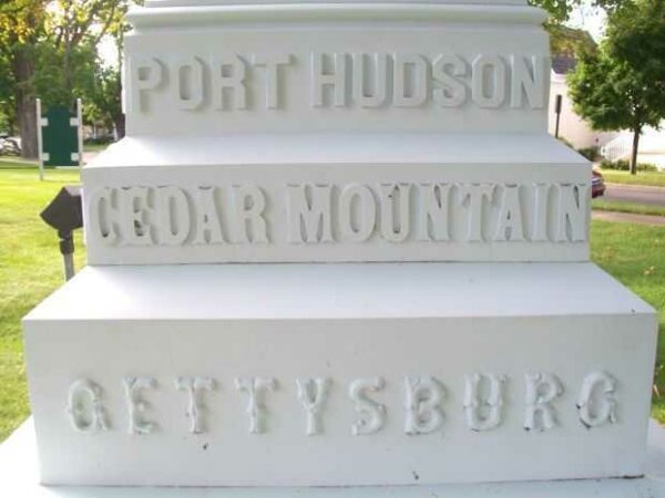 GRAND TRAVERSE COUNTY CIVIL WAR SOLDIERS MEMORIAL BATTLE STONE D