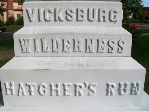 GRAND TRAVERSE COUNTY CIVIL WAR SOLDIER MEMORIAL BATTLE STONE B