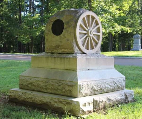 5TH WISCONSIN BATTERY WAR MEMORIAL BACK