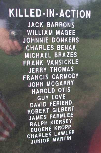 TRAVERSE CITY KOREAN WAR MEMORIAL RIGHT SIDE