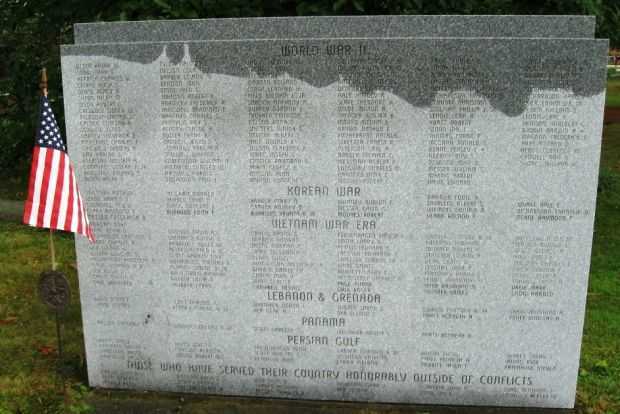BERNARDSTON VETERANS MEMORIAL RIGHT PANEL