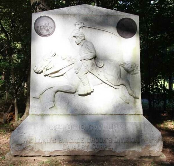 4TH OHIO CAVALRY WAR MEMORIAL FRONT
